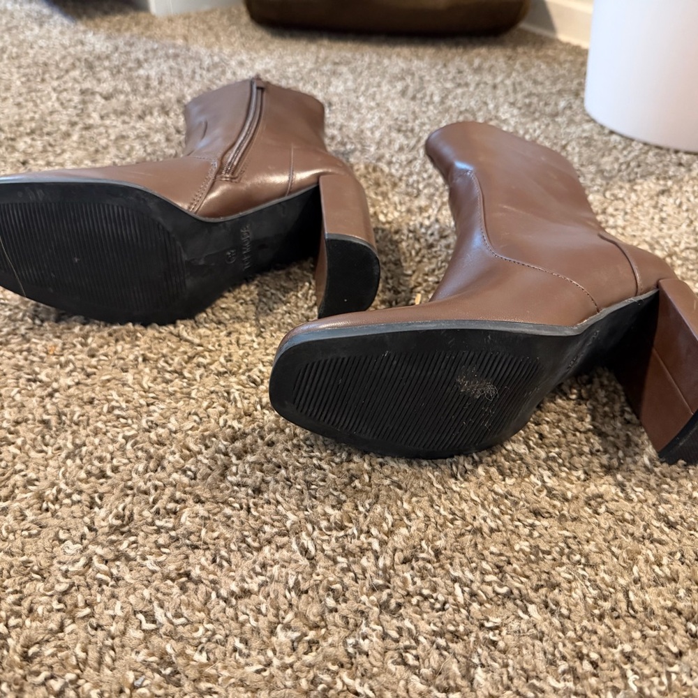 Brown Booties - Picture 4 of 6
